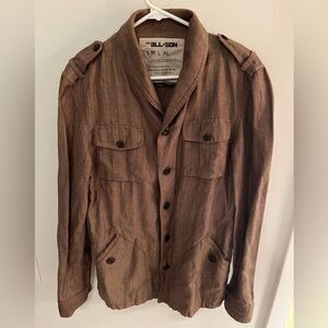 Men’s All Son Collared Jacket 